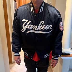 MLB Yankees Navy Bomber Jacket